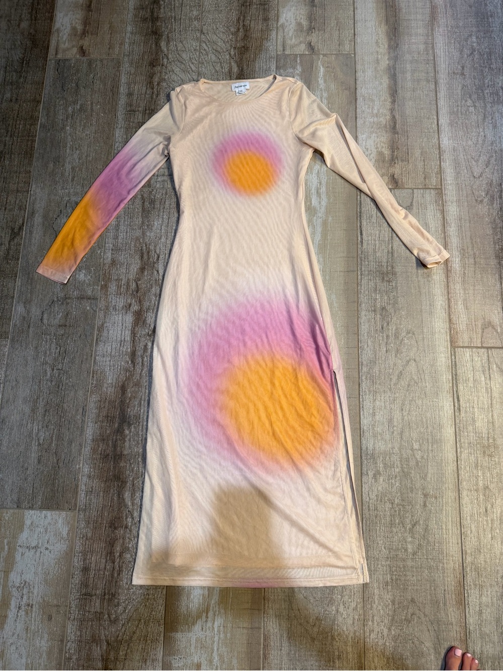 Find Me Now mesh Aura maxi Dress
